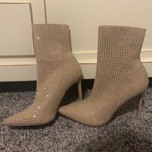 Steve Madden Rhinestone Booties